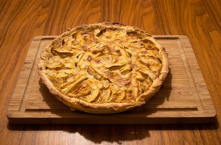 Tarte normande, spécialité de Normandie